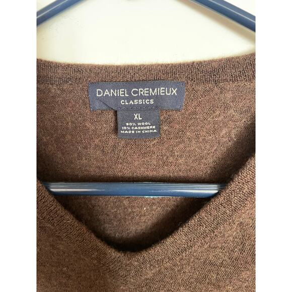 Daniel Cremieux wool cashmere blend sweater - Picture 2 of 4